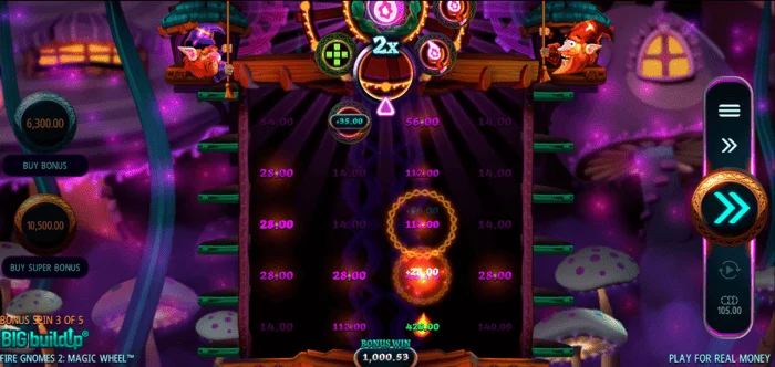 Fire Gnomes 2 Magic Wheel - rrjeta e Free Spins me role aktive